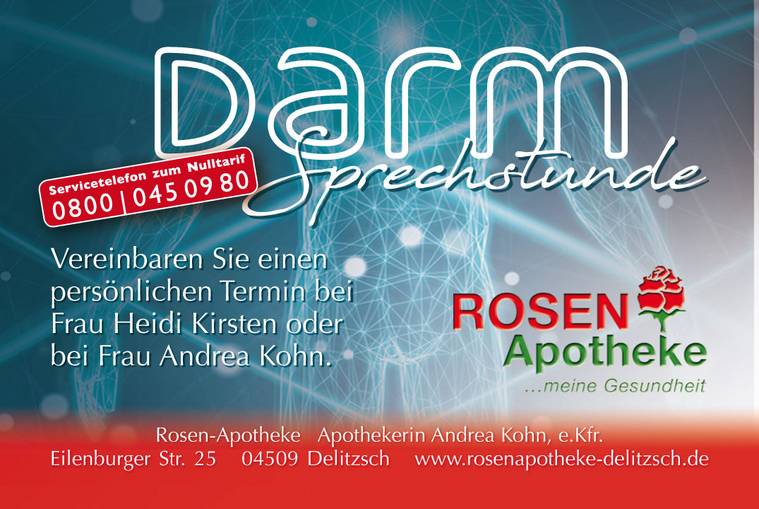 Rosen-Apotheke Delitzsch | Darmsprechstunde